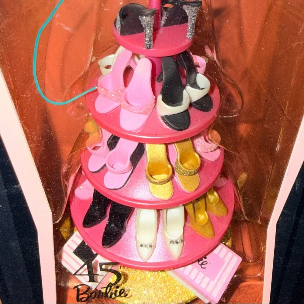 Hallmark Keepsake Ornament - Barbie Shoe Tree 45th Anniversary 2004 NIB